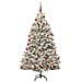 Albero di Natale artificiale con 300 LED Verde e Bianco 180 cm - Foto miniatura 3