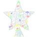 Albero di Natale con 240 LED Multicolore 180 cm Acrilico - Foto miniatura 4