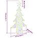 Albero di Natale con 240 LED Multicolore 180 cm Acrilico - Foto miniatura 8