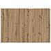 Testata con Comodino 3 pcs Rovere artigianale Legno multistrato - Foto miniatura 5