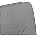 Sedie da Pranzo con Ruote 2 pcs Grigio chiaro 57 x 67 x 95 cm - Foto miniatura 8