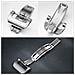 Fibbia A Farfalla In Acciaio Inossidabile 20mm - Vari Colori Silver - Foto miniatura 4