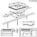 PIANO INDUZIONE BRIDGE MATT 60 CM EIV63443CT MADE IN EUROPE - Foto miniatura 12
