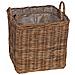 Cestino per Piante con archiviazione 2 pcs Marrone Rattan Lacak - Foto miniatura 9