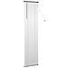 Tenda Veneziana Regolabile Grigio Argento 213 x 40 cm PVC - Foto miniatura 5