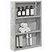 Armadio da bagno a muro Grigio Cemento 40 x 10 x 60,5 cm - Foto miniatura 3