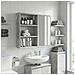 Armadio da bagno a muro Grigio Cemento 40 x 10 x 60,5 cm - Foto miniatura 4