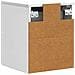 Mobiletto da notte a muro 2 pcs Bianco 33 x 34,5 x 40 cm - Foto miniatura 7