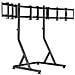 GEA-RMS-TMSBLK-01 Supporti a parete per TV 139,7 cm (55") Pavimento Nero - Foto miniatura 1