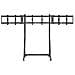 GEA-RMS-TMSBLK-01 Supporti a parete per TV 139,7 cm (55") Pavimento Nero - Foto miniatura 2
