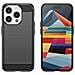 Custodia In Carbonio Flessibile Per Iphone 15 Pro - Nera - Foto miniatura 1