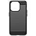 Custodia In Carbonio Flessibile Per Iphone 15 Pro - Nera - Foto miniatura 6