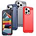 Custodia In Carbonio Flessibile Per Iphone 15 Pro - Nera - Foto miniatura 7