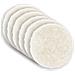 Cuscino con cuscino HEERLEN 6 pz Bianco Fleece PV - Foto miniatura 1