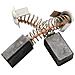 Spazzole di carbone per Hitachi M 8SA2 - 7 x 11 x 17 mm - coppia - Foto miniatura 2