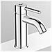 Serie Ceraline Miscelatore Per Lavabo Con Scarico Art. bc193aa - Bocca Normale Cromo A Magazzino - Foto miniatura 1