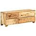 Mobile Porta TV in Legno Massello di Mango 110x30x40 cm - Foto miniatura 7