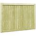 Cancelli da Giardino 2 pz in Legno di Pino Impregnato 300x100cm - Foto miniatura 5