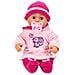 Bayer Baby First Words 38 Cm Con 24 Baby Suoni Fucsia - Foto miniatura 1