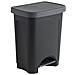 Stepbin 25l Pedale Bin Per La Cucina Nero - Foto miniatura 1