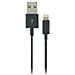DY-TU1704B, USB A, Lightning, Maschio / maschio, Dritto, Dritto, Nero - Foto miniatura 1