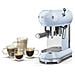 Macchina Caffé Espresso Manuale Capacità Serbatoio 1 Litro Potenza 1350 Watt Colore Azzurro - Foto miniatura 4