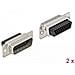 Delock Connettore A Crimpare D-sub Hd A 26 Pin, Metallo, 2 Pezzi - Foto miniatura 2