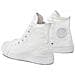 Scarpe Chuck Taylor All Star Hi Taglia 44.5 Codice 1u646c Bianco - Foto miniatura 3