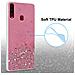 Custodia Compatibile Con Samsung Galaxy A20s In Rosa Con Glitter - Coperchio Protettivo In Silicone Tpu Flessibile Con Glitter Scintillanti - Foto miniatura 4