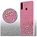 Custodia Compatibile Con Samsung Galaxy A20s In Rosa Con Glitter - Coperchio Protettivo In Silicone Tpu Flessibile Con Glitter Scintillanti - Foto miniatura 5