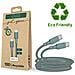 Cavo Riciclabile Da Usb-c A Usb-c 2m Potenza 3a - Verde - Foto miniatura 3