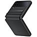 Cover Flap Ef-vf721lbegww Per Galaxy Z Flip4 Sm-f721b In Pelle Nero - Foto miniatura 6