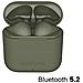 Cuffie Wireless Tws Bluetooth 5.2 Impermeabili Ipx4 Modello True Talk, Verde - Foto miniatura 7