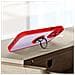 Cover Iphone 14 Pro Max Bimateria Anello Metallico Supporto Rossa - Foto miniatura 3