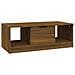 Tavolino Salotto Rovere Marrone 102x50x36 Cm Legno Multistrato - Foto miniatura 1