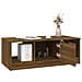 Tavolino Salotto Rovere Marrone 102x50x36 Cm Legno Multistrato - Foto miniatura 5