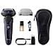 Rasoio Elettrico Es-lv67 A 5 Lame Wet & Dry Con Reattivo Sensore Per Barba E Motore Lineare Ad Alta Velocità - Foto miniatura 2