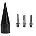 Punta Per Trapano Per Legno, 3 Gambi Black - Foto miniatura 1