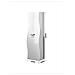 Armadio Multiuso Lorenzo, Portascarpe Con 1 Anta E 1 Ripiano, Mobile Multifunzione, 100% Made In Italy, Cm 63x40h187, Bianco Lucido - Foto miniatura 3