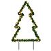 Decorazione Luminosa Natale Picchetti Terra Albero 115led 90cm - Foto miniatura 2