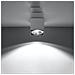 Lampada A Soffitto Blake Bianco Sl. 0698 - Moderno Lampade Da Soffitto Bianco 11x12x12 Cm - Foto miniatura 3