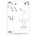 Lampada A Soffitto Blake Bianco Sl. 0698 - Moderno Lampade Da Soffitto Bianco 11x12x12 Cm - Foto miniatura 5
