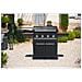 Xpert 100 LS Plus Rocky Barbecue Carrello Gas Nero 9200 W - Foto miniatura 1