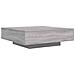 Tavolino Salotto Grigio Sonoma 100x100x31 Cm Legno Multistrato - Foto miniatura 2
