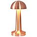 Lampada Da Tavolo Bronzo Ricaricabile Usb Effetto Touch Luce Decorativa Td-306 - Foto miniatura 1