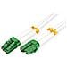 21.15.8630 cavo InfiniBand e in fibra ottica 1 m 2x LC LC /APC Bianco - Foto miniatura 1