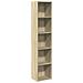 Libreria Rovere Sonoma 40x30x189 Cm In Legno Multistrato - Foto miniatura 2
