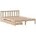 Letto senza Materasso 120x190 cm in Legno Massello di Pino - Foto miniatura 7