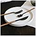 Sushi Anniversary Black&Teak set 24 posate da tavola in acciaio Made in Italy - Foto miniatura 2