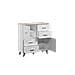 KOMODA LOTTA 110 2D4S WOT+B credenza per soggiorno 2 porta /porte - Foto miniatura 5